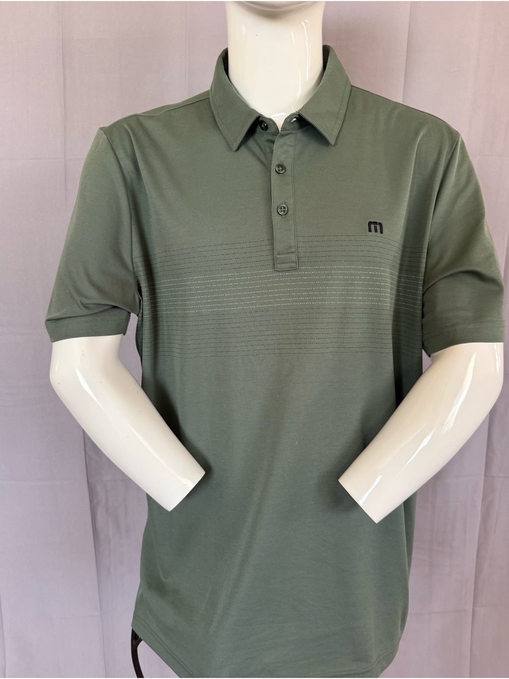 Travis Mathew Golf Polo Men's Olive Green